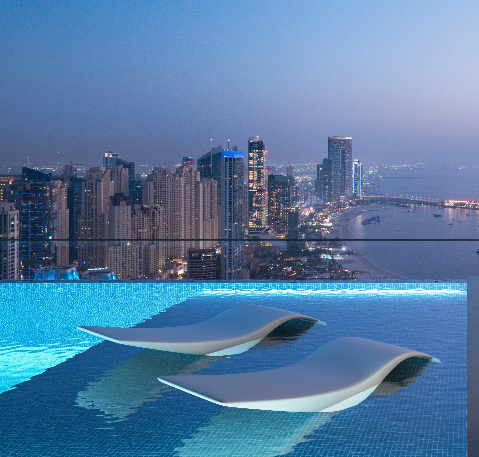 Lunaya's water-led community landscape