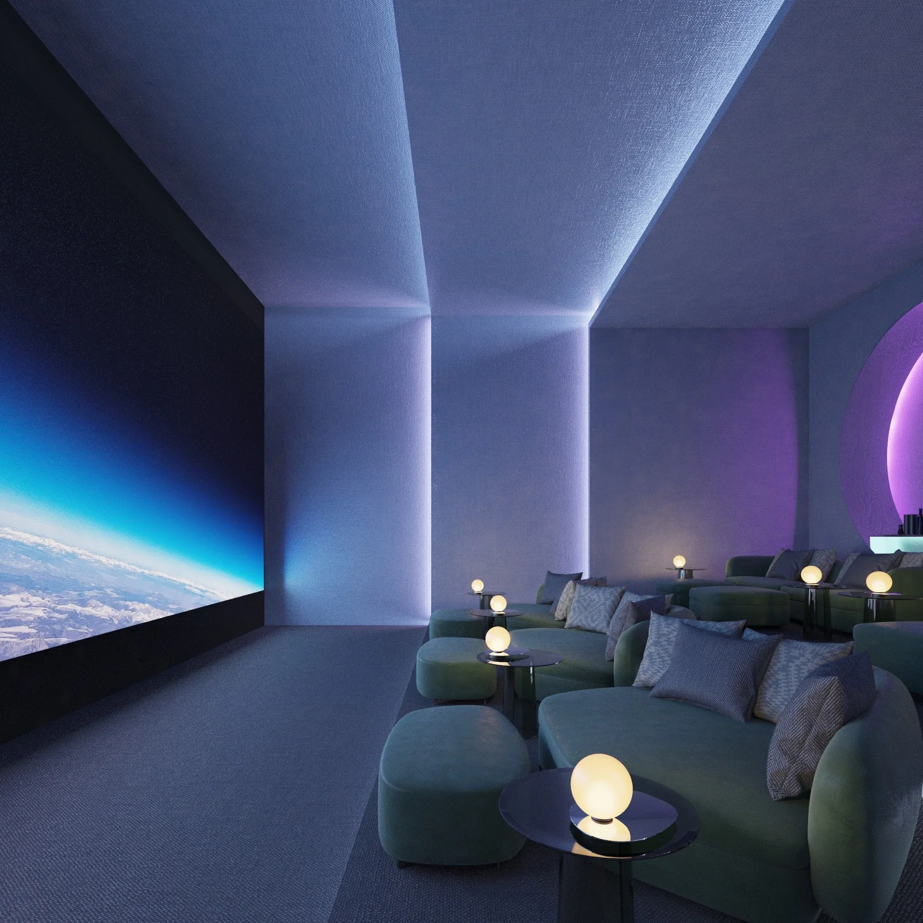 Rooftop living at Lunaya